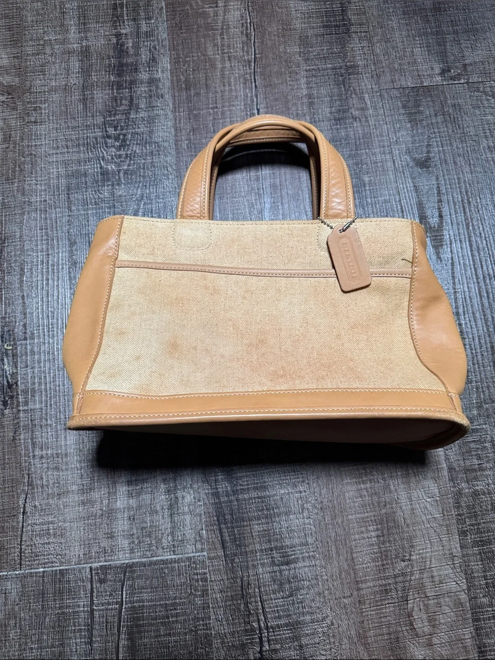 vintage Coach Bleecker satchel